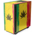 Marijuana Rasta Distressed NZXT H510 Compact ATX Mid-Tower Case Skin