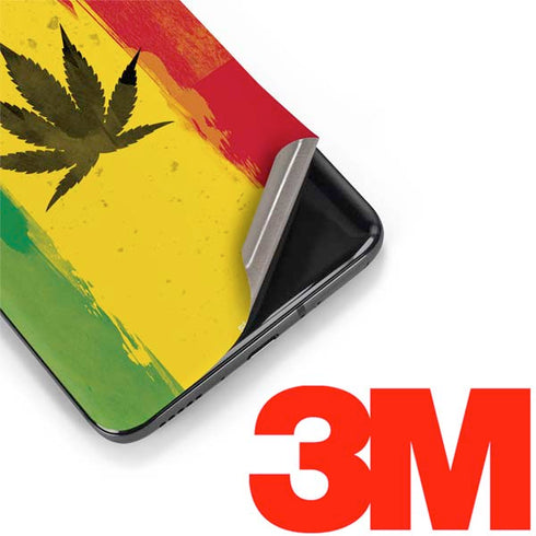 Marijuana Rasta Distressed OnePlus 7 Pro Skin