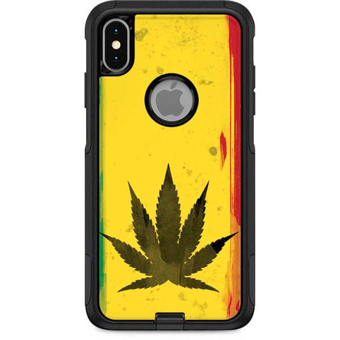 Marijuana Rasta Distressed Otterbox Commuter iPhone Skin