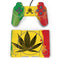 Marijuana Rasta Distressed PlayStation Classic Bundle Skin