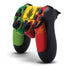 Marijuana Rasta Distressed PS4 Controller Skin