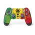 Marijuana Rasta Distressed PS4 Controller Skin