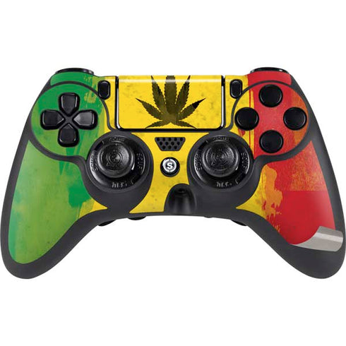 Marijuana Rasta Distressed PS4/PC SCUF Impact Controller Skin