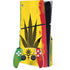 Marijuana Rasta Distressed PS5 Slim Disk Bundle Skin