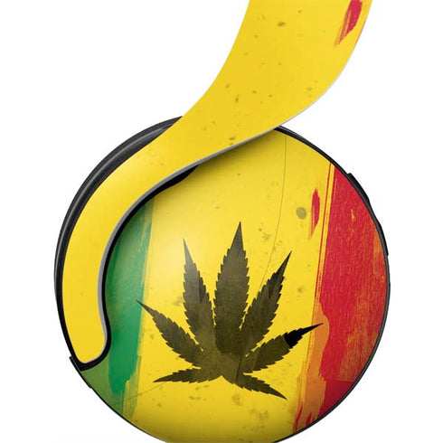 Marijuana Rasta Distressed PULSE 3D Wireless Headset for PS5 Skin