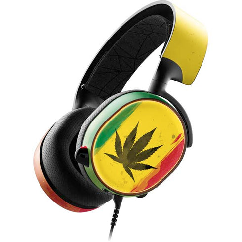 Marijuana Rasta Distressed SteelSeries Arctis 5 Skin
