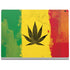 Marijuana Rasta Distressed Surface Book 2 15in Skin