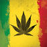 Marijuana Rasta Distressed Surface Book 2 15in Skin