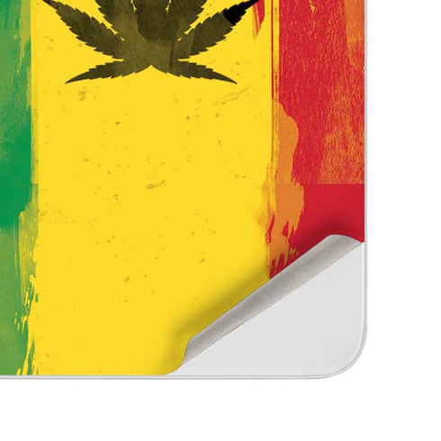 Marijuana Rasta Distressed Surface Duo Skin