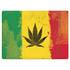 Marijuana Rasta Distressed Surface Laptop 2 Skin