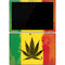Marijuana Rasta Distressed Surface Pro 7 Skin
