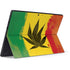 Marijuana Rasta Distressed Surface Pro 7 Skin
