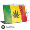 Marijuana Rasta Distressed Universal Laptop 15in (12.2 x 8.8in) Skin