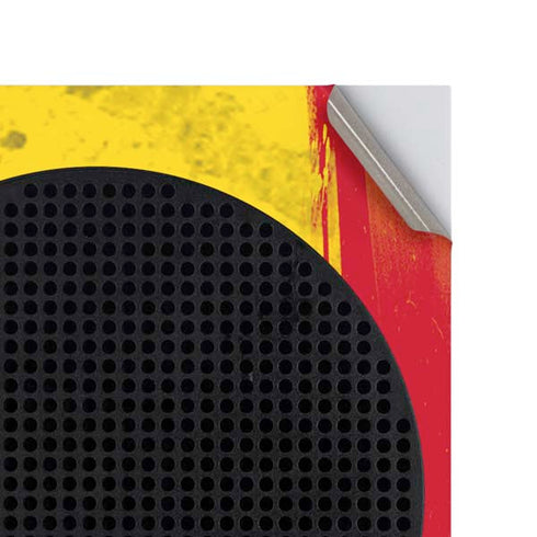 Marijuana Rasta Distressed Xbox Series S Console Skin