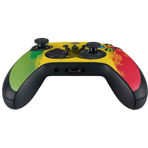 Marijuana Rasta Distressed Xbox Series X Controller Skin