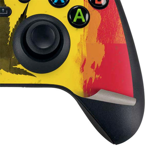 Marijuana Rasta Distressed Xbox Series X Controller Skin