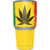 Marijuana Rasta Distressed Yeti 30oz Rambler Tumbler Skin