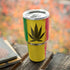 Marijuana Rasta Distressed Yeti 30oz Rambler Tumbler Skin