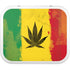 Marijuana Rasta Distressed YETI Roadie 24 Hard Cooler Skin