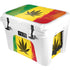 Marijuana Rasta Distressed YETI Tundra 35 Hard Cooler Skin