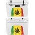 Marijuana Rasta Distressed YETI Tundra 35 Hard Cooler Skin