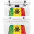 Marijuana Rasta Distressed YETI Tundra 45 Hard Cooler Skin