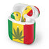 Marijuana Rasta Flag Apple AirPods 2 Skin