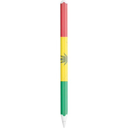 Marijuana Rasta Flag Apple Pencil (2nd Gen 2019) Skin