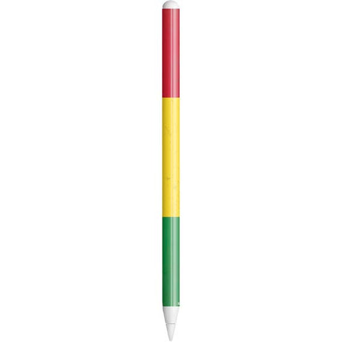 Marijuana Rasta Flag Apple Pencil (2nd Gen 2019) Skin