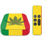 Marijuana Rasta Flag Apple TV Skin