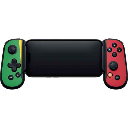 Marijuana Rasta Flag Backbone One for iPhone Game Controller Skin
