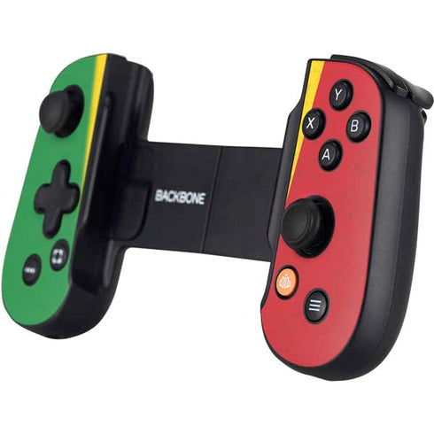 Marijuana Rasta Flag Backbone One for iPhone Game Controller Skin