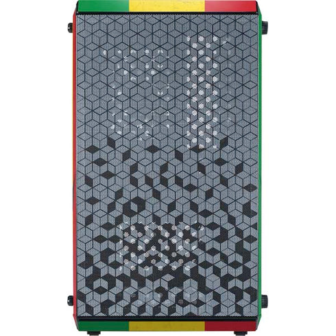 Marijuana Rasta Flag Cooler Master MasterBox Q300L Mini Tower Skin