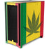 Marijuana Rasta Flag Corsair 4000D Tempered Glass Mid-Tower ATX Case Skin