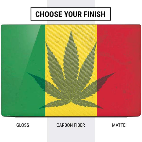 Marijuana Rasta Flag Dell Vostro Skin
