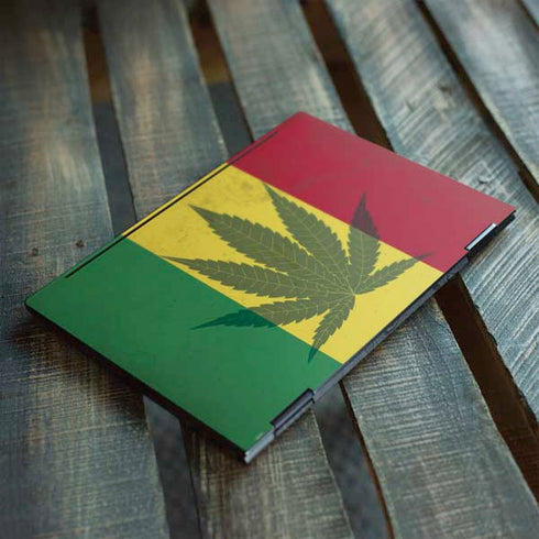 Marijuana Rasta Flag HP Envy Skin