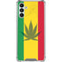 Marijuana Rasta Flag Galaxy A13 5G Clear Case