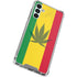 Marijuana Rasta Flag Galaxy A13 5G Clear Case