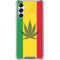 Marijuana Rasta Flag Galaxy A14 5G Clear Case