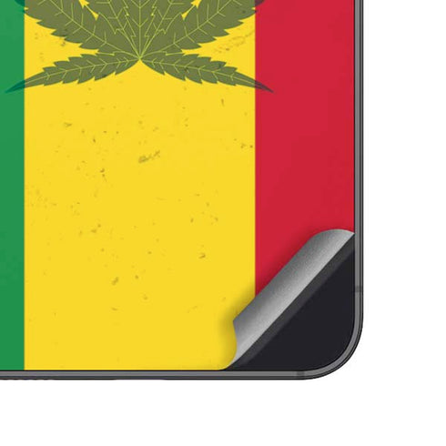 Marijuana Rasta Flag Galaxy A14 5G Skin