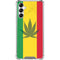 Marijuana Rasta Flag Galaxy A15 5G Clear Case