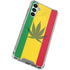 Marijuana Rasta Flag Galaxy A15 5G Clear Case