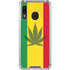 Marijuana Rasta Flag Galaxy A30 Clear Case