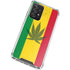 Marijuana Rasta Flag Galaxy A52 5G Clear Case