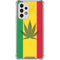 Marijuana Rasta Flag Galaxy A53 5G Clear Case