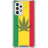 Marijuana Rasta Flag Galaxy A53 5G Clear Case