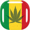 Marijuana Rasta Flag Galaxy Buds Live Skin