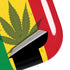Marijuana Rasta Flag Galaxy Buds Pro Skin