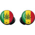Marijuana Rasta Flag Galaxy Buds Skin