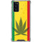 Marijuana Rasta Flag Galaxy Note20 5G Clear Case